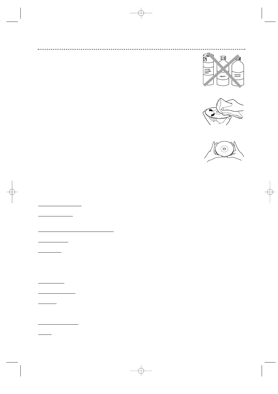 Care and maintenance, glossary 45 | Philips Magnavox MDV435 User Manual | Page 45 / 52