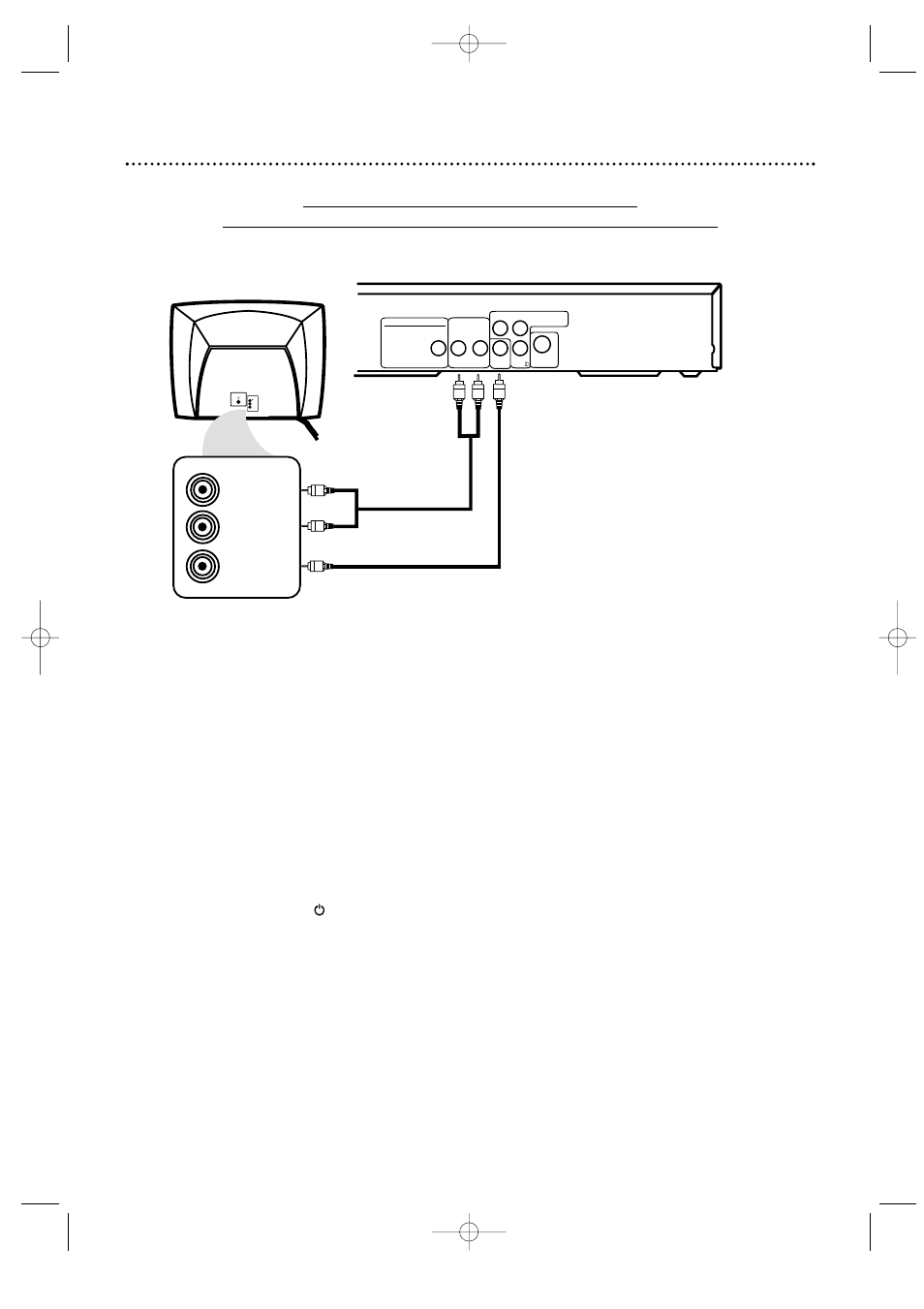 Hookups (cont’d) 9 | Philips Magnavox MDV435 User Manual | Page 9 / 52