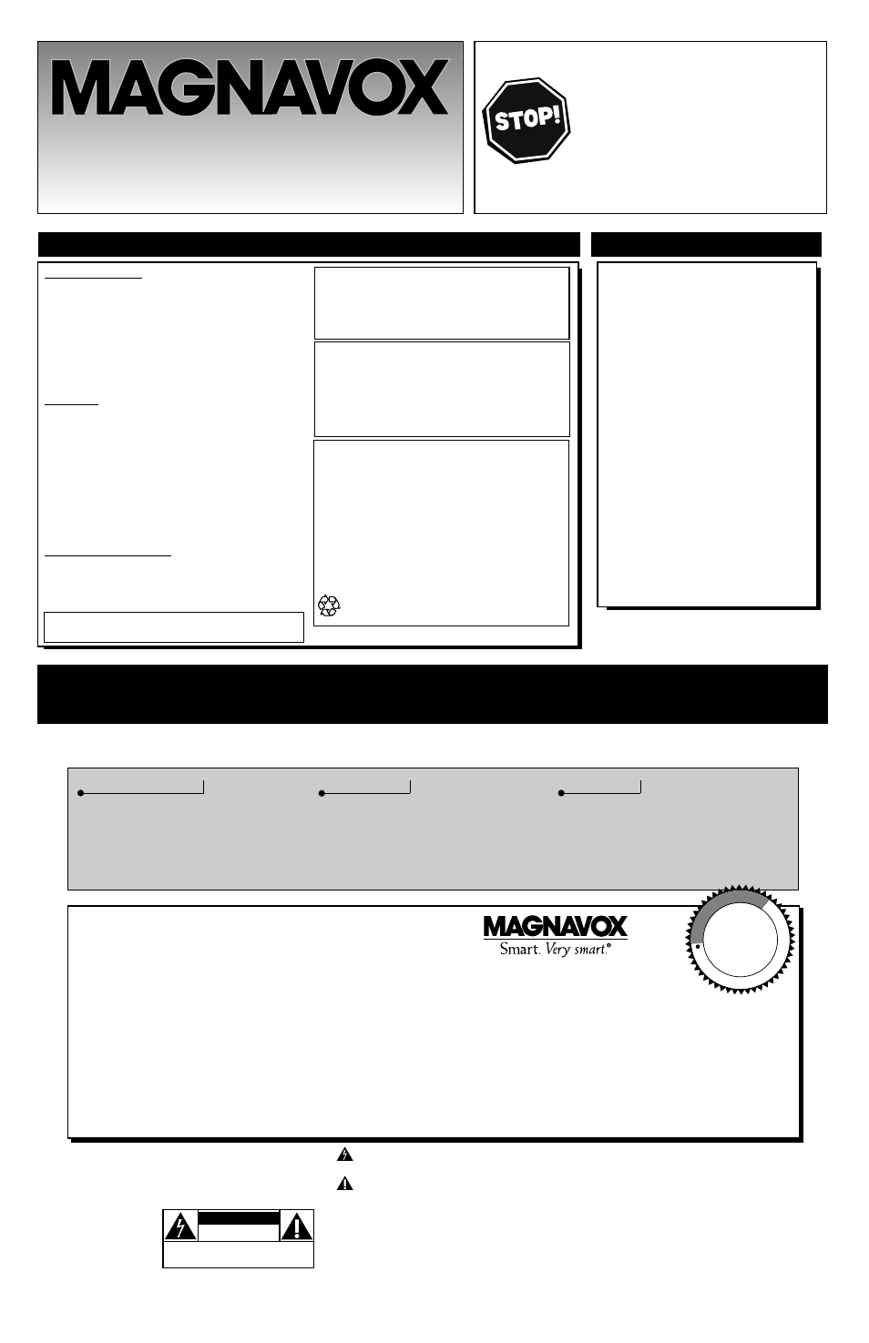 Philips Magnavox MS1940B User Manual | 8 pages