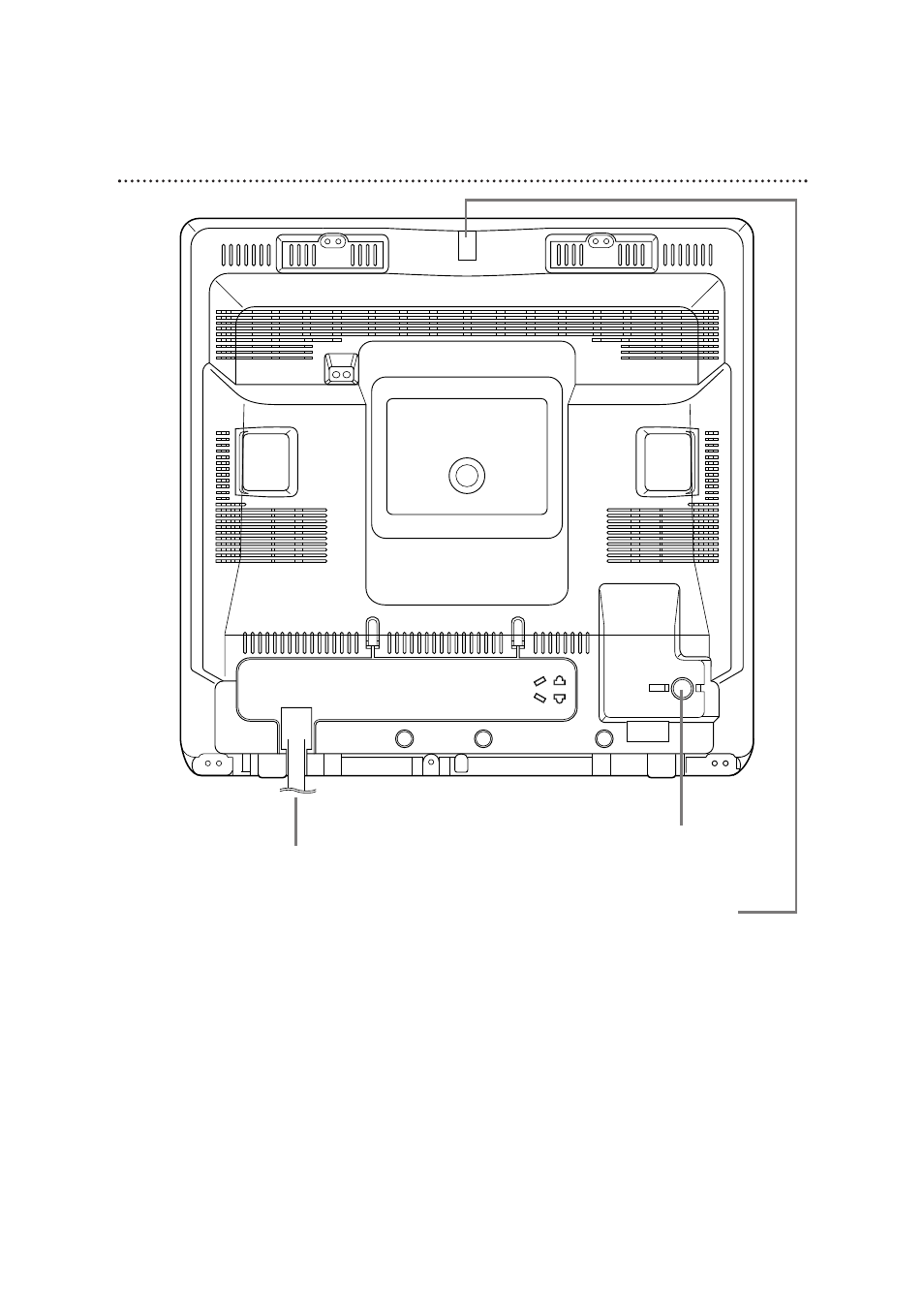 Rear panel 21 | Philips Magnavox CC13B1MG User Manual | Page 21 / 60