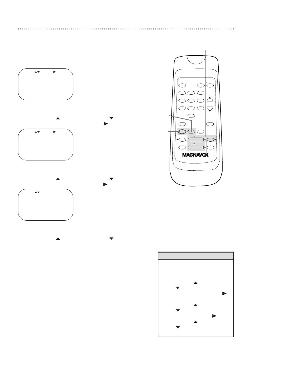 Language selection 17 | Philips Magnavox VR201BMG User Manual | Page 17 / 44