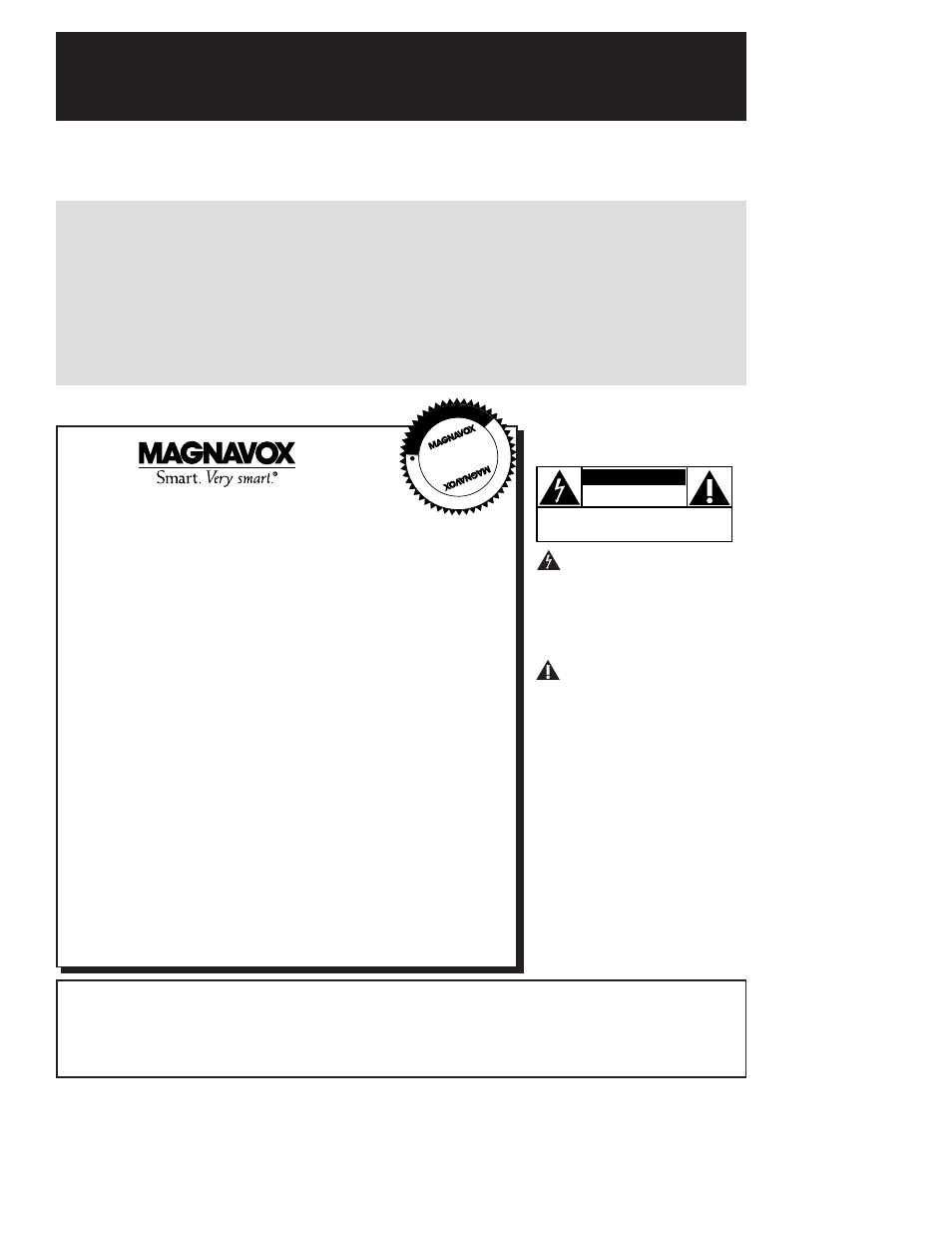 Safety, Warranty verification, Owner confirmation | Model registration, Hurry, Know these, Symbols | Philips Magnavox VR201BMG User Manual | Page 2 / 44