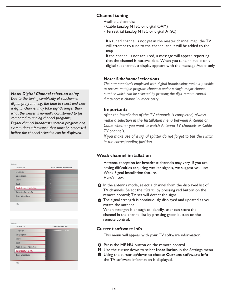 Channel tuning | Philips Magnavox 26md357b User Manual | Page 21 / 56