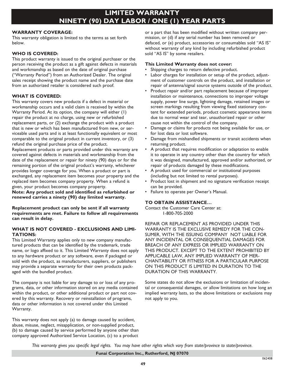 Philips Magnavox 26md357b User Manual | Page 56 / 56
