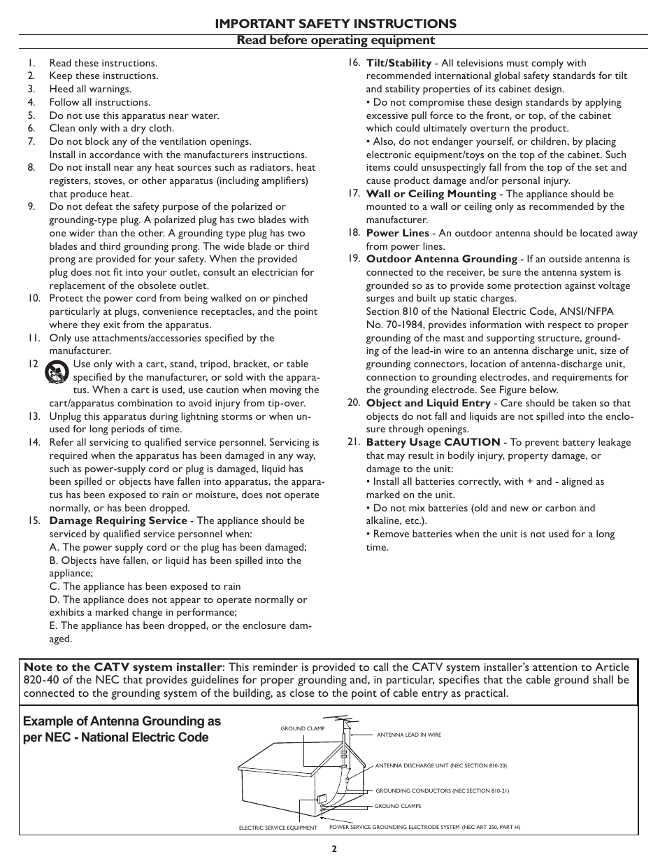 Philips Magnavox 26md357b User Manual | Page 9 / 56