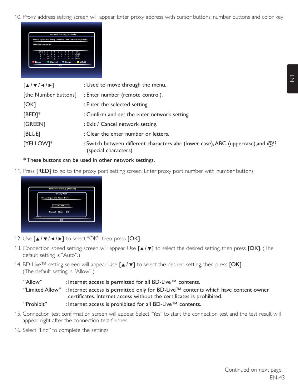 Philips Magnavox Blu-Ray Disc/DVD Player with built in WiFi MBP5220F User Manual | Page 43 / 68
