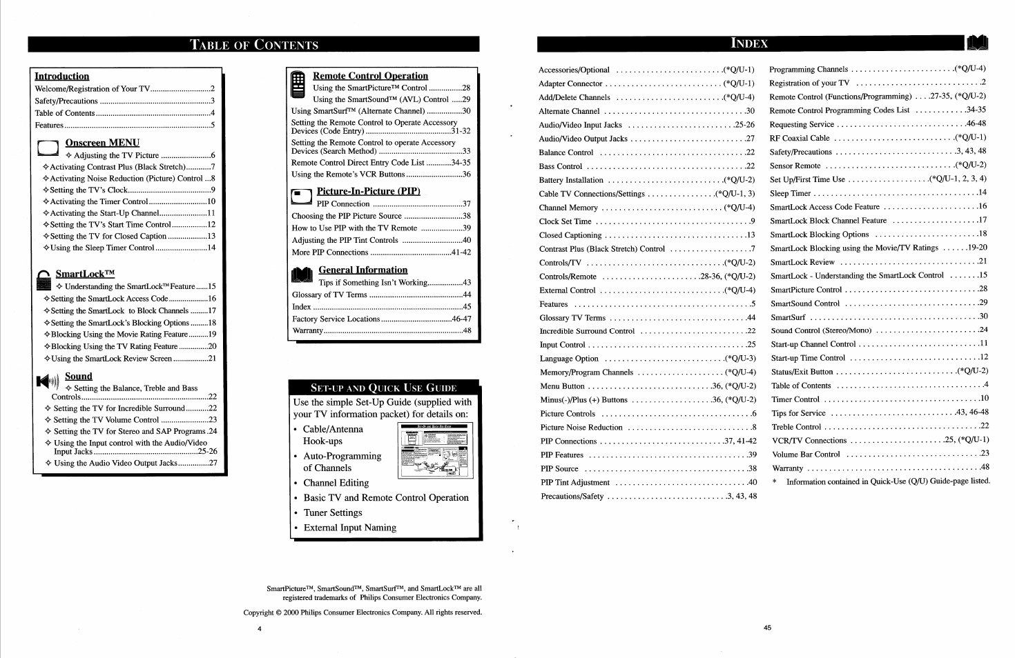 Philips COLOR TV User Manual | Page 27 / 30