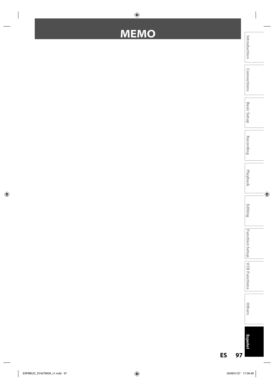 97 es | Philips Magnavox ZV427MG9 A User Manual | Page 99 / 100