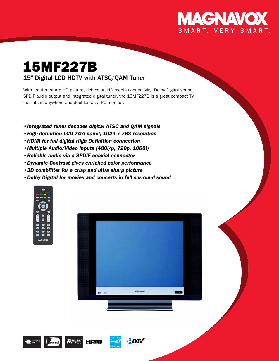 Philips Magnavox 15MF227B User Manual | 2 pages