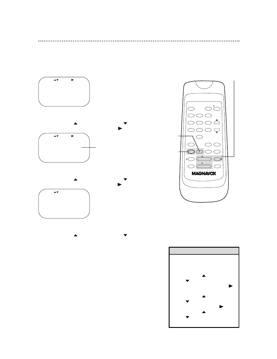 Language selection 17 | Philips Magnavox VR601BMX User Manual | Page 17 / 48