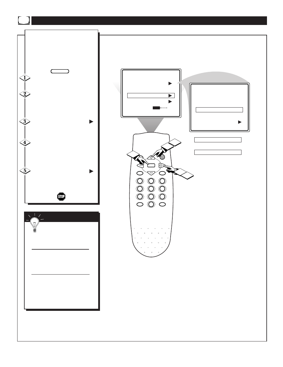 Sing the, Anguage, Ontrol | Philips Magnavox HD2530C1 User Manual | Page 10 / 36