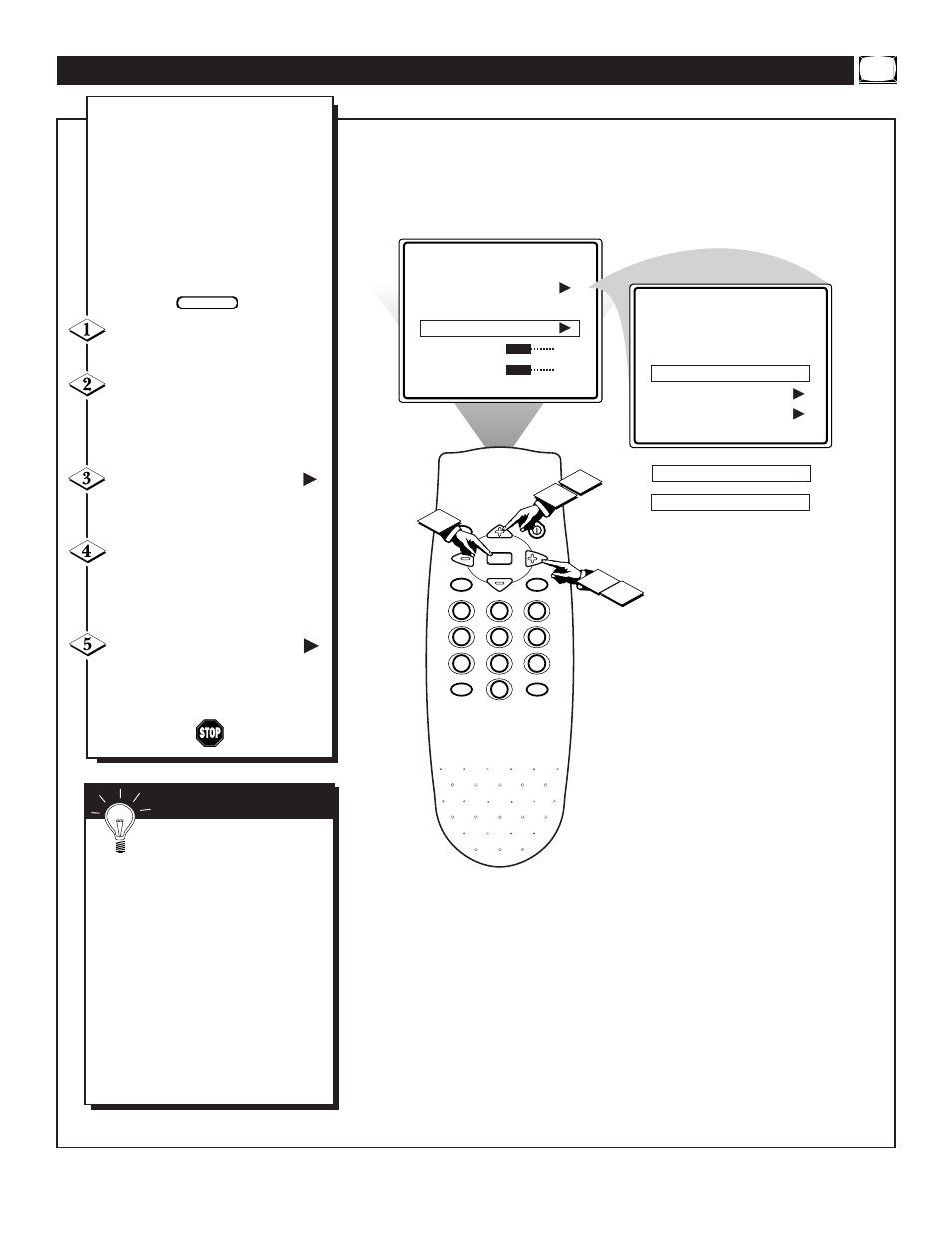 Sing the, Uner, Ontrol | Philips Magnavox HD2530C1 User Manual | Page 11 / 36