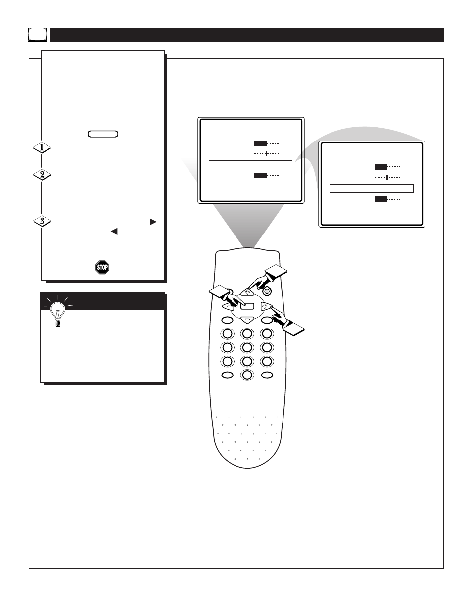 Ctivating the, Oise, Eduction | Icture, Ontrol | Philips Magnavox HD2530C1 User Manual | Page 16 / 36