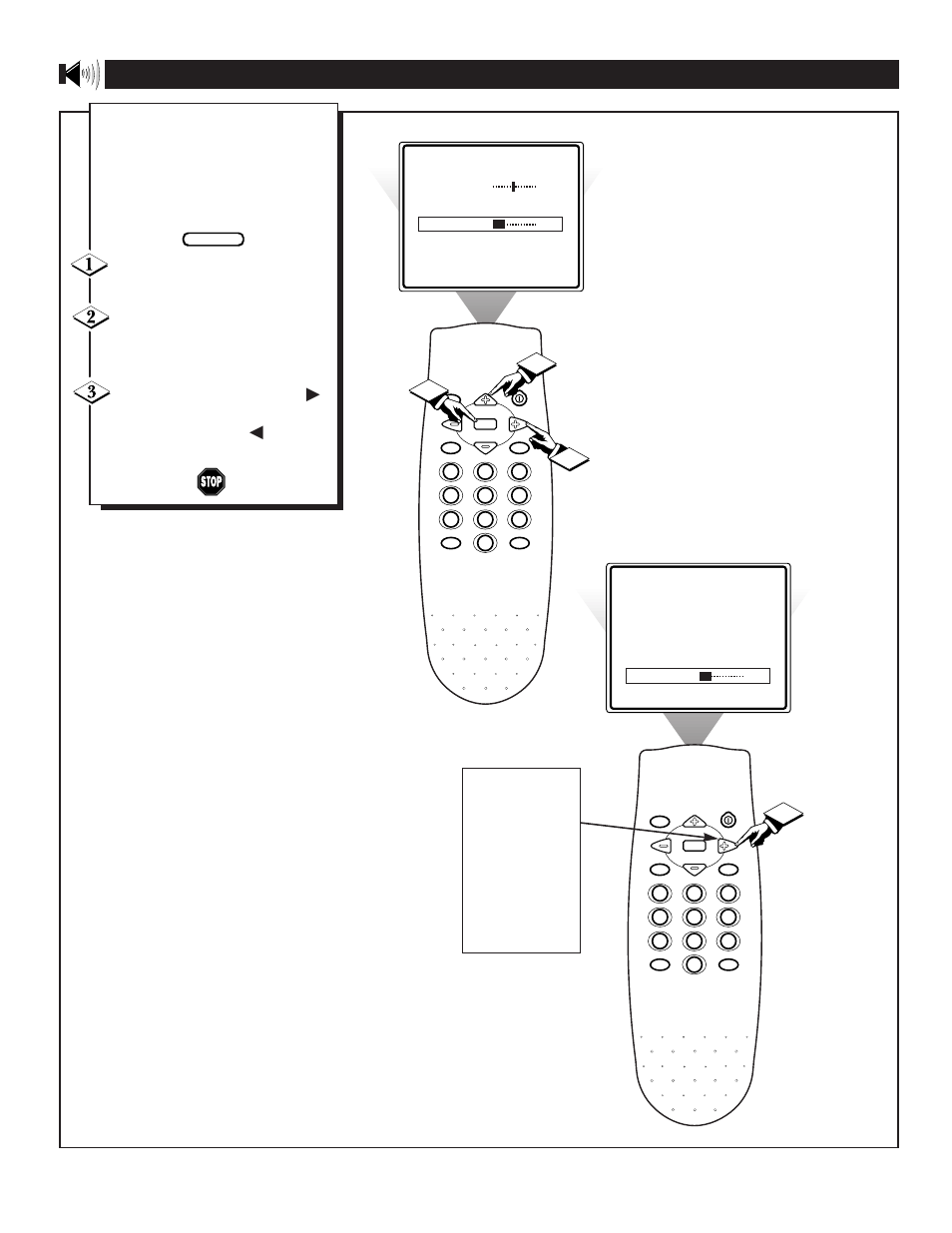 Tv v, Sing the, Olume | Ontrol | Philips Magnavox HD2530C1 User Manual | Page 28 / 36