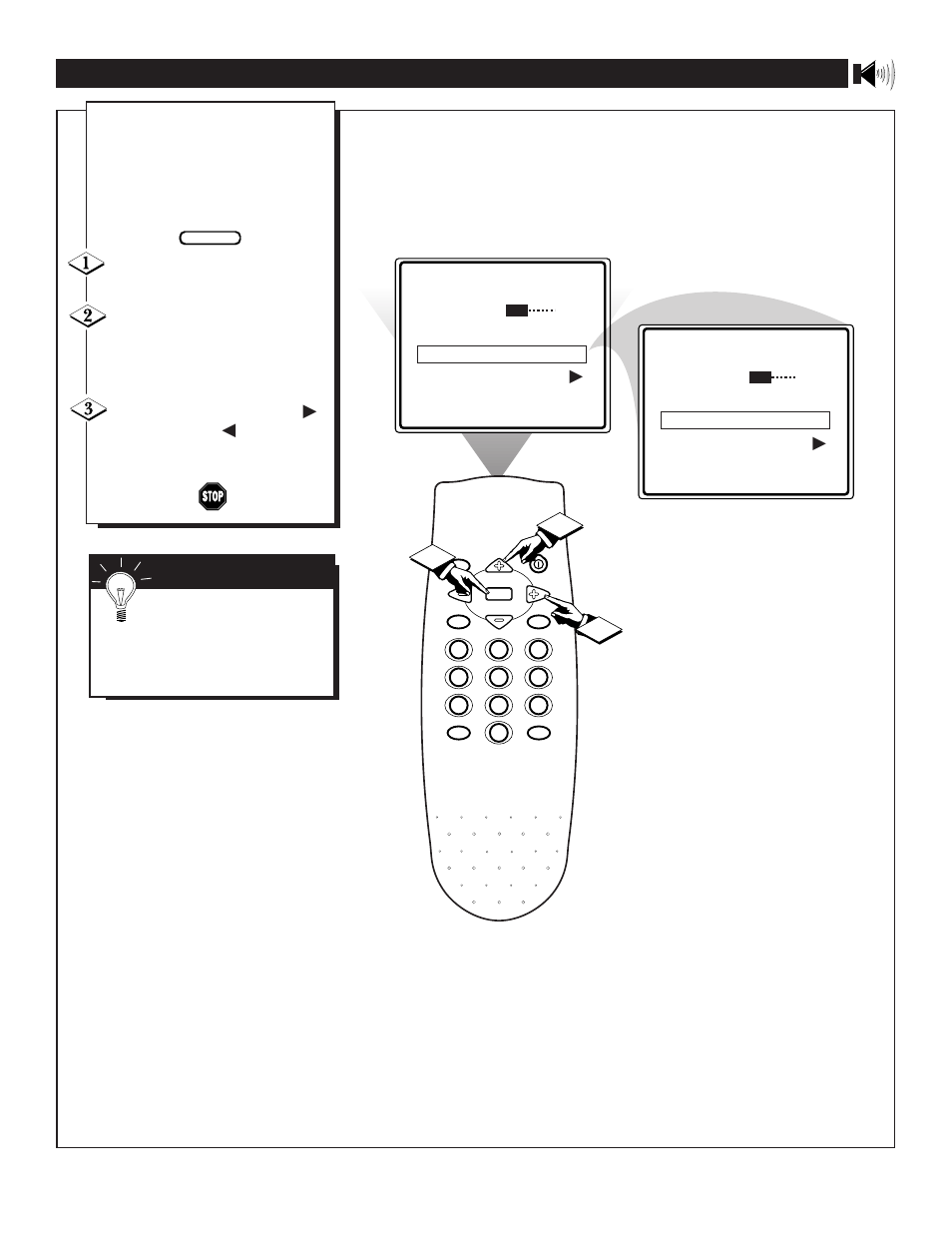 Sing the, Olume, Imiter | Ontrol | Philips Magnavox HD2530C1 User Manual | Page 29 / 36