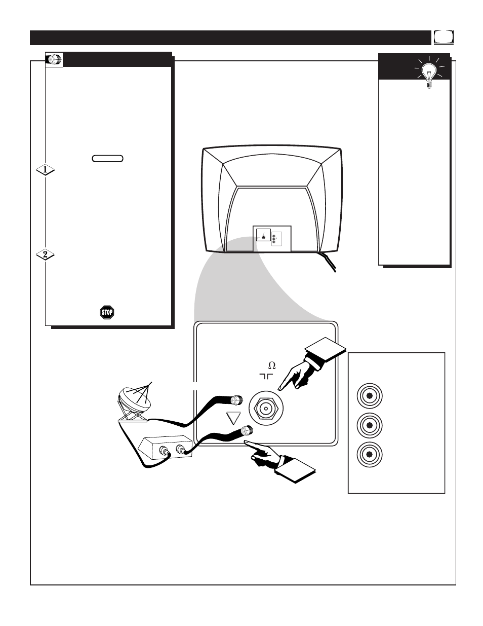 Tv (b, Tv c | Philips Magnavox HD2530C1 User Manual | Page 5 / 36