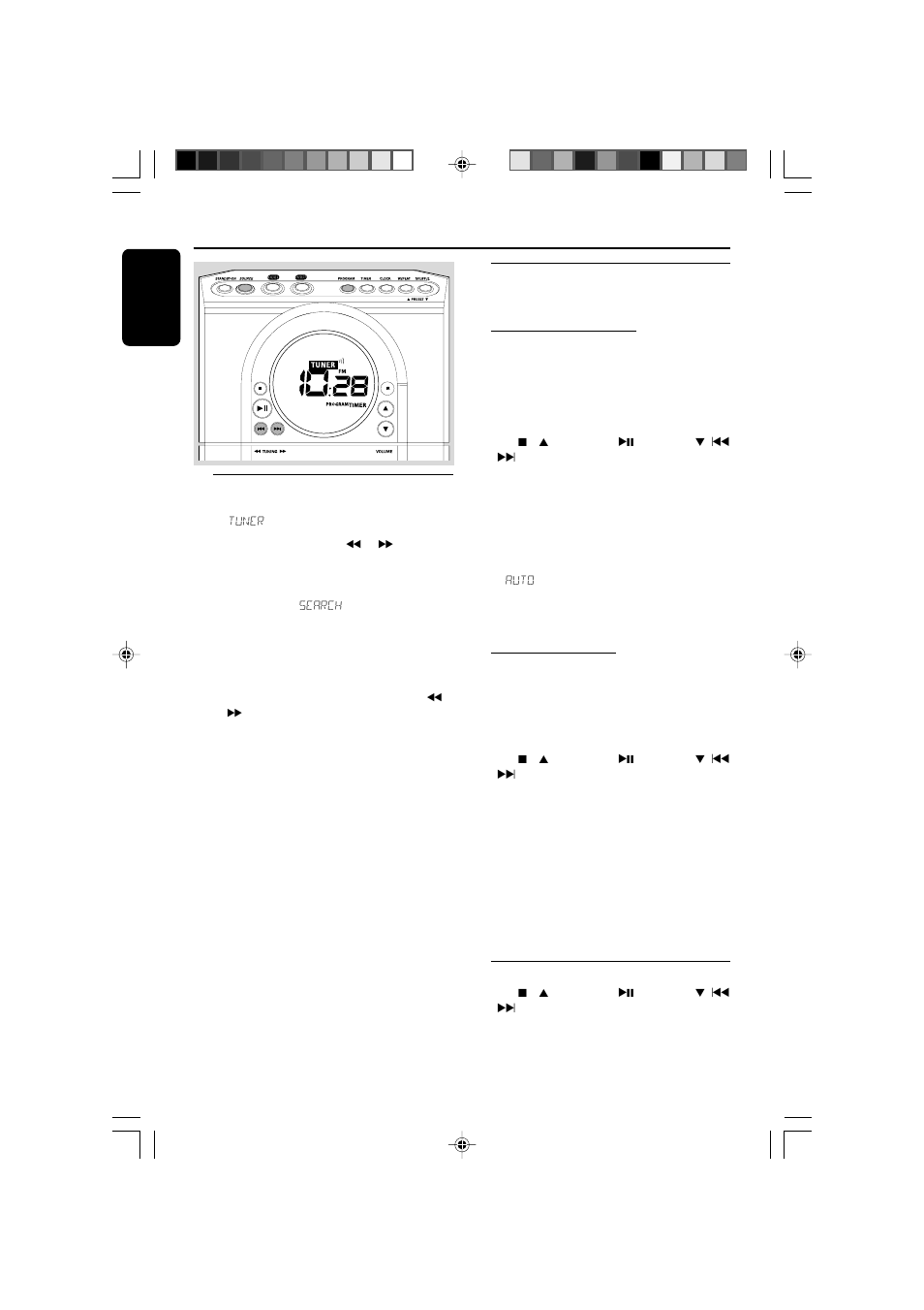 Radio reception | Philips Magnavox MME100 User Manual | Page 16 / 23