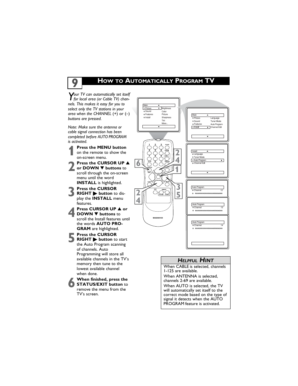 Philips Magnavox 14MS2331/17 User Manual | Page 13 / 36