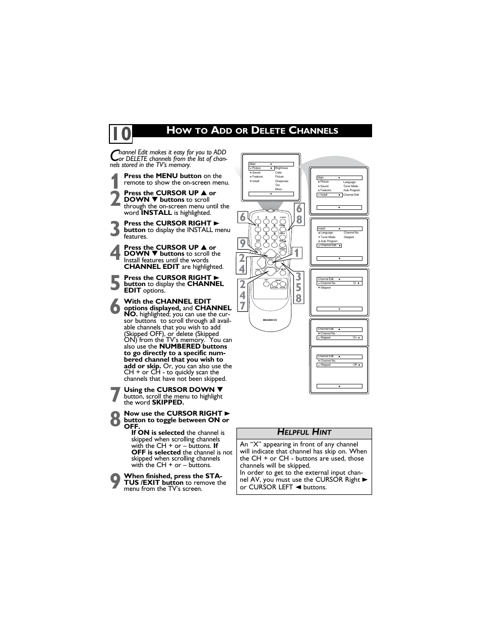Philips Magnavox 14MS2331/17 User Manual | Page 14 / 36