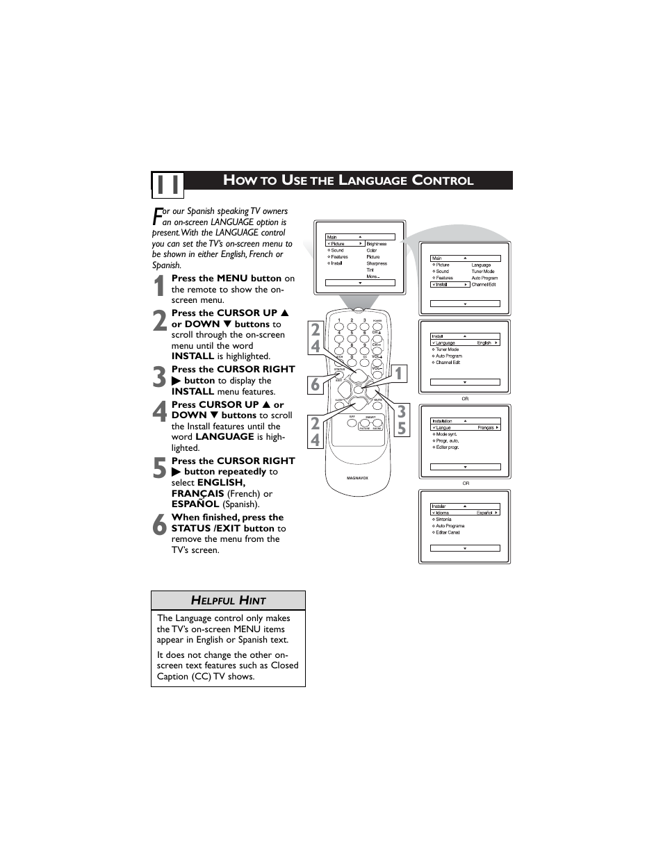 Philips Magnavox 30MW5405/17 User Manual | Page 15 / 36