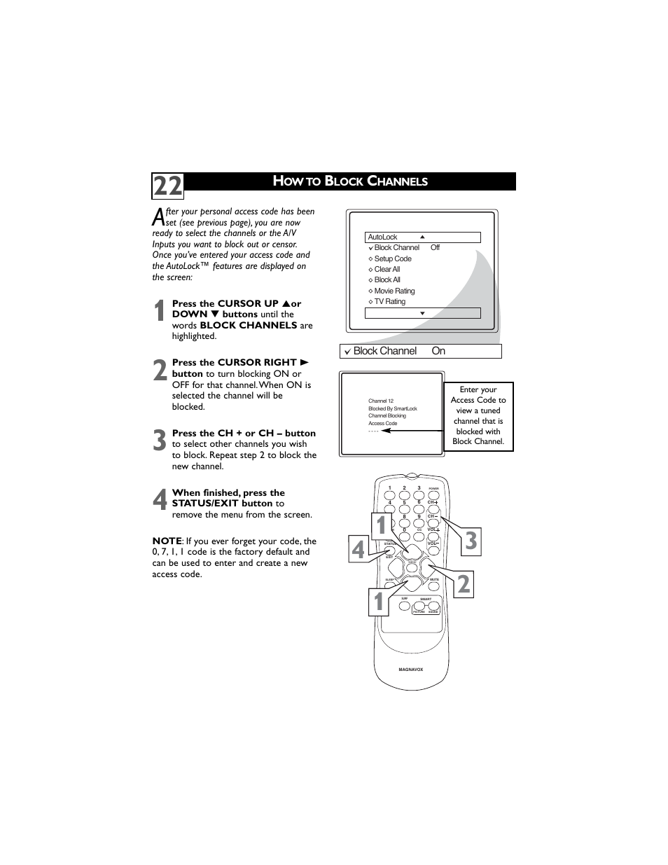 13 2 4 a | Philips Magnavox 30MW5405/17 User Manual | Page 26 / 36