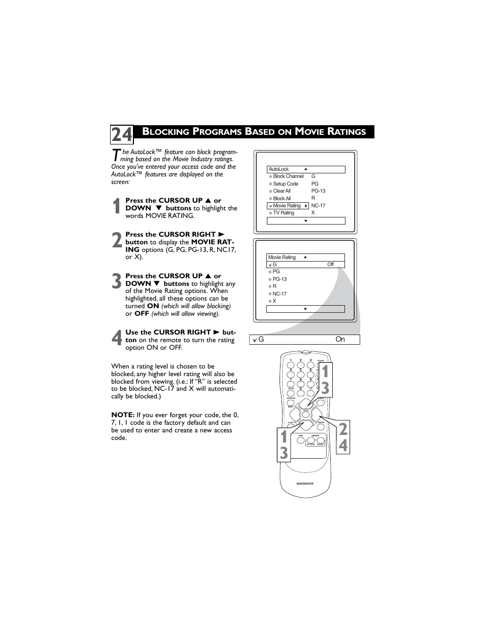 Philips Magnavox 30MW5405/17 User Manual | Page 28 / 36