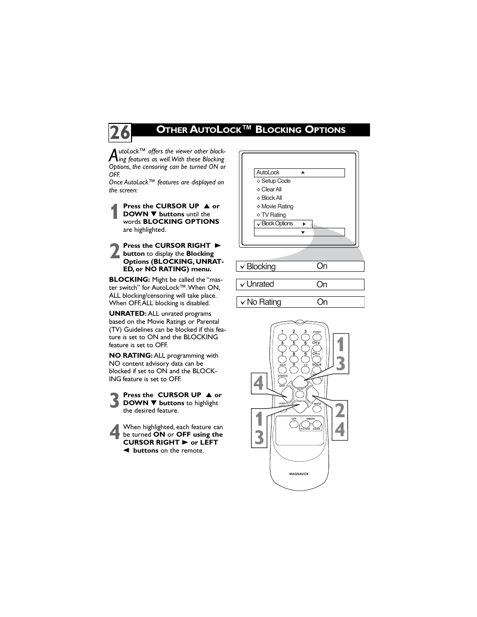 Philips Magnavox 30MW5405/17 User Manual | Page 30 / 36