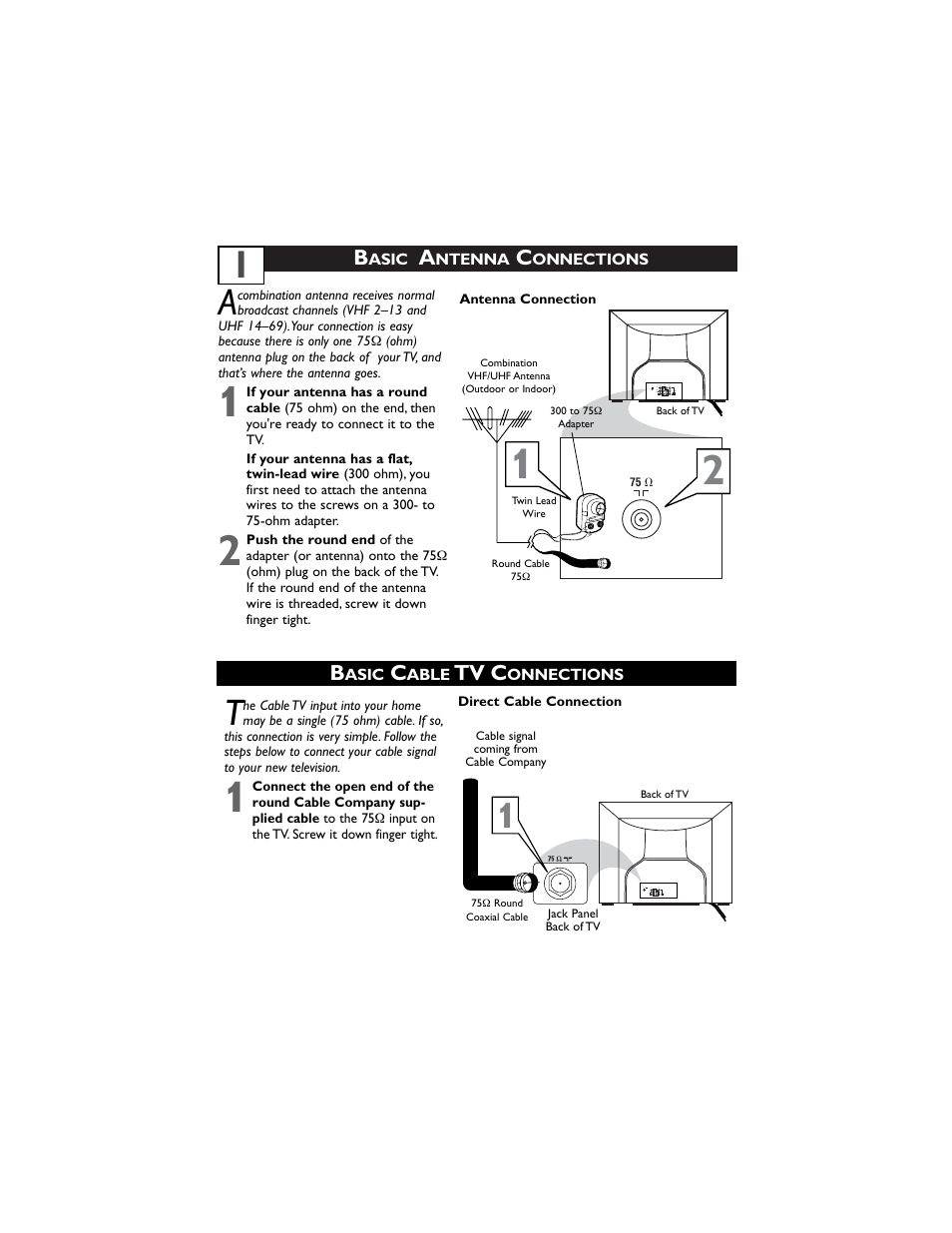 Tv c | Philips Magnavox 30MW5405/17 User Manual | Page 5 / 36