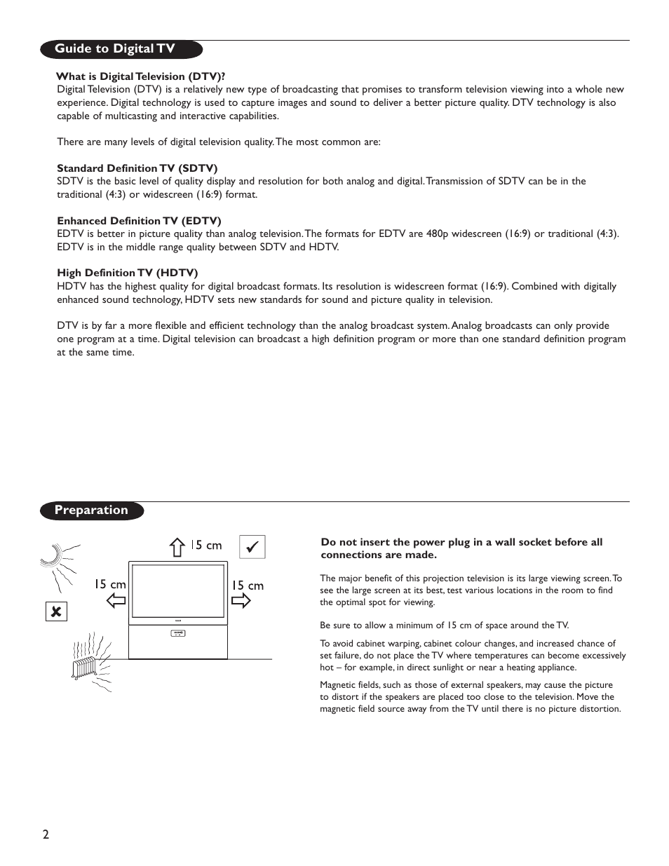 Philips Magnavox 51MP6200D User Manual | Page 10 / 41