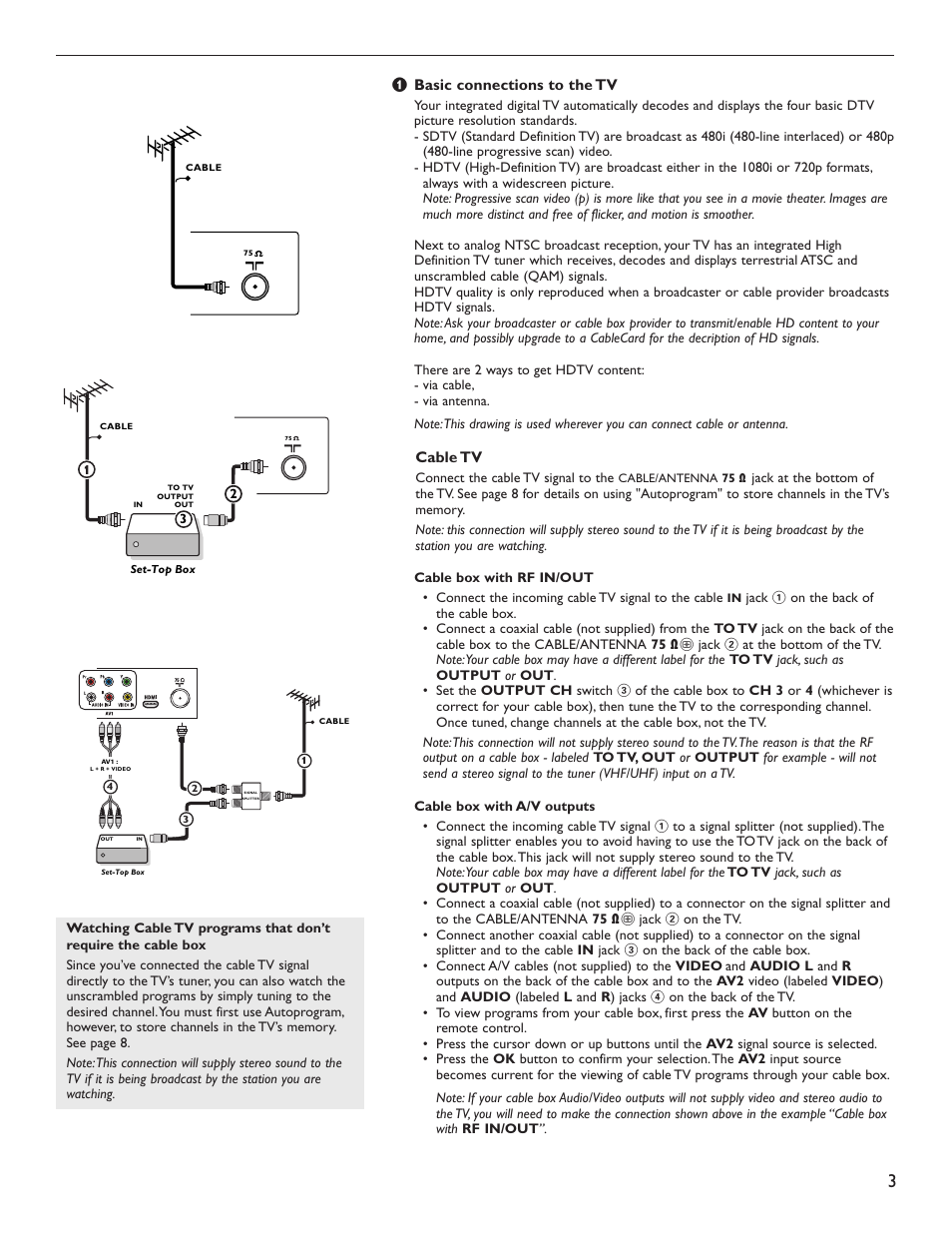 Philips Magnavox 51MP6200D User Manual | Page 11 / 41