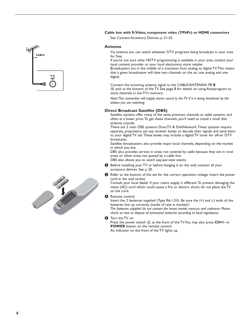 Philips Magnavox 51MP6200D User Manual | Page 12 / 41