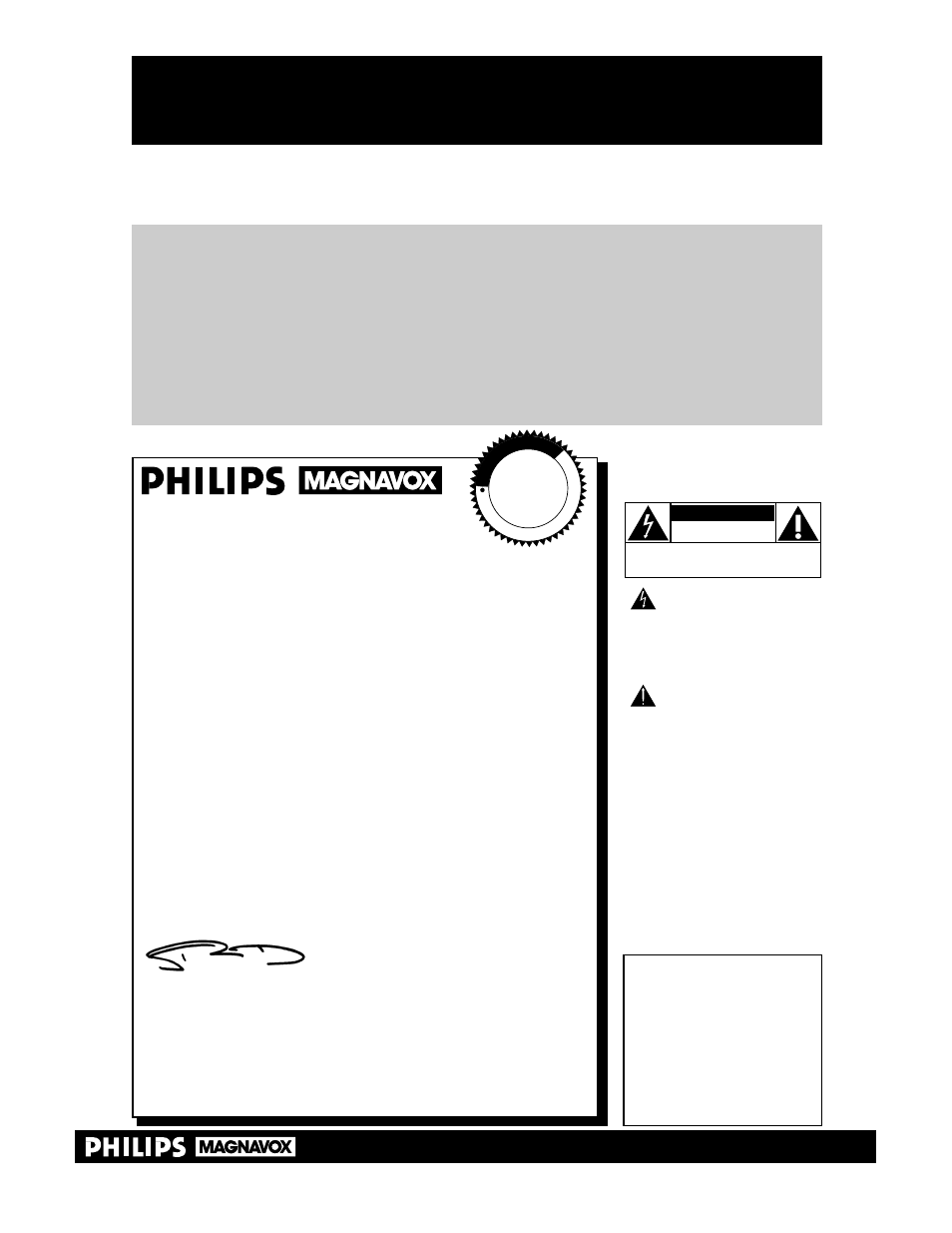 Safety, Warranty verification, Owner confirmation | Model registration, Hurry, Know these, Symbols, For customer use | Philips Magnavox VRZ255 User Manual | Page 2 / 56