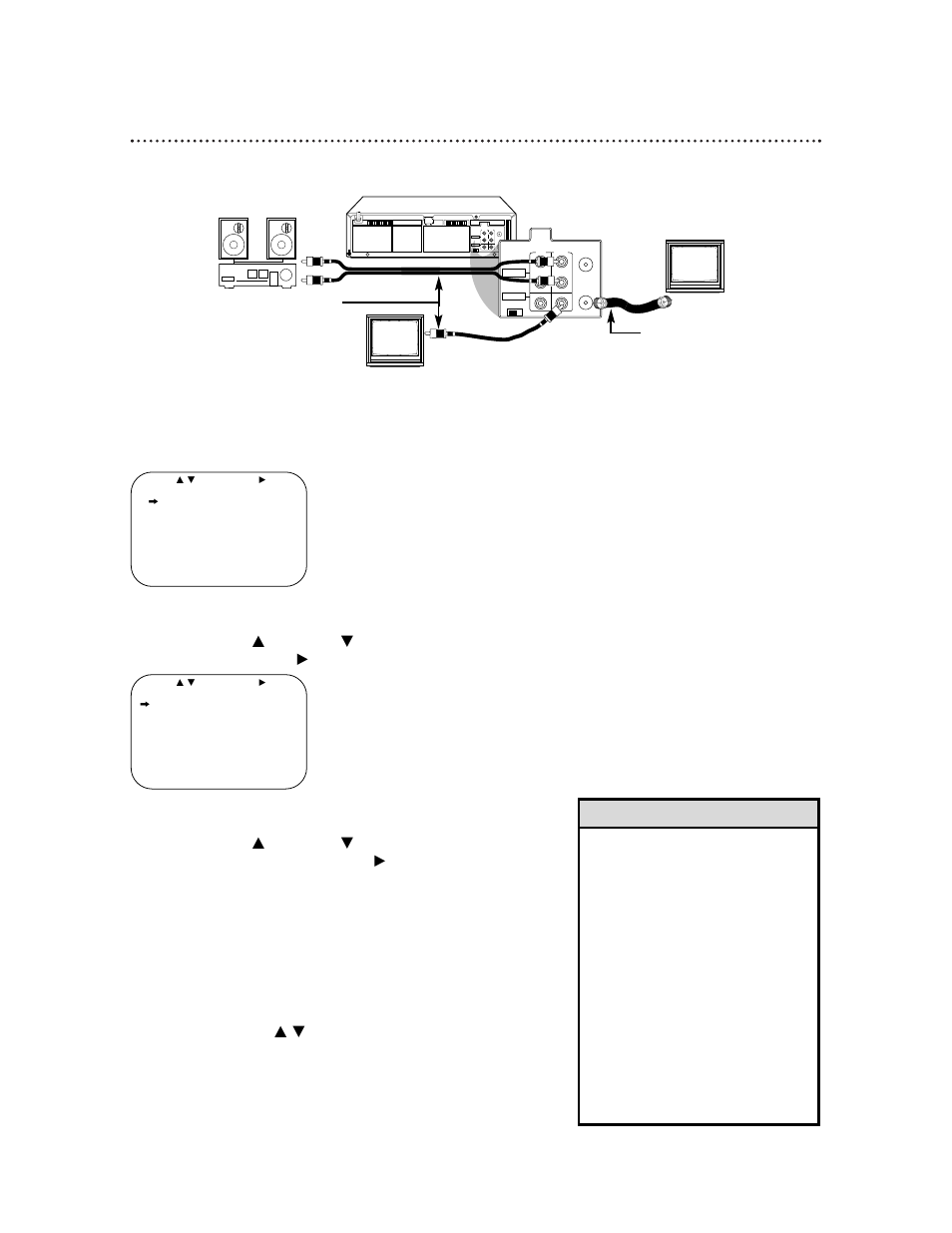 44 multi-channel television sound system (cont’d) | Philips Magnavox VRZ255 User Manual | Page 44 / 56