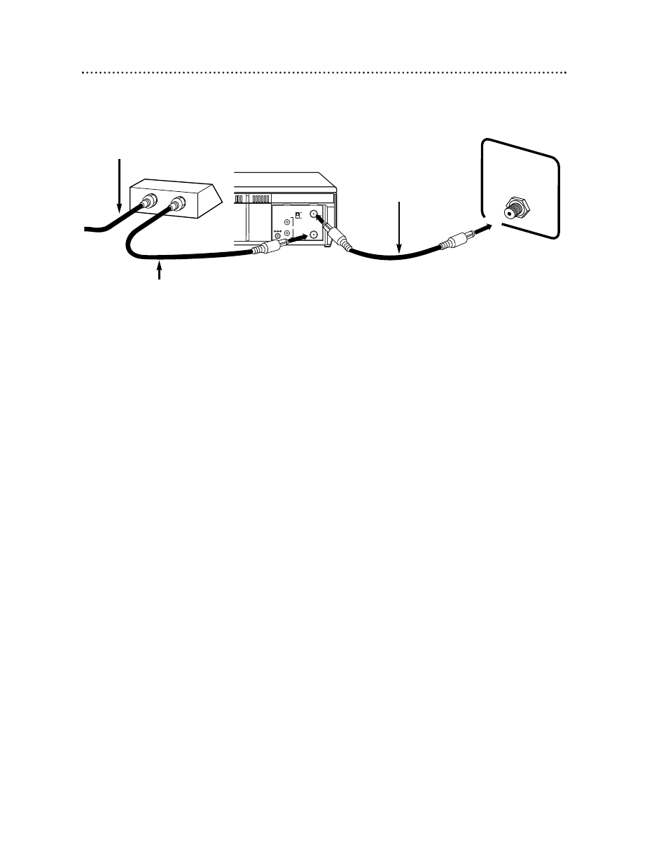 8 hookups with a cable box | Philips Magnavox VPA115AT User Manual | Page 8 / 24