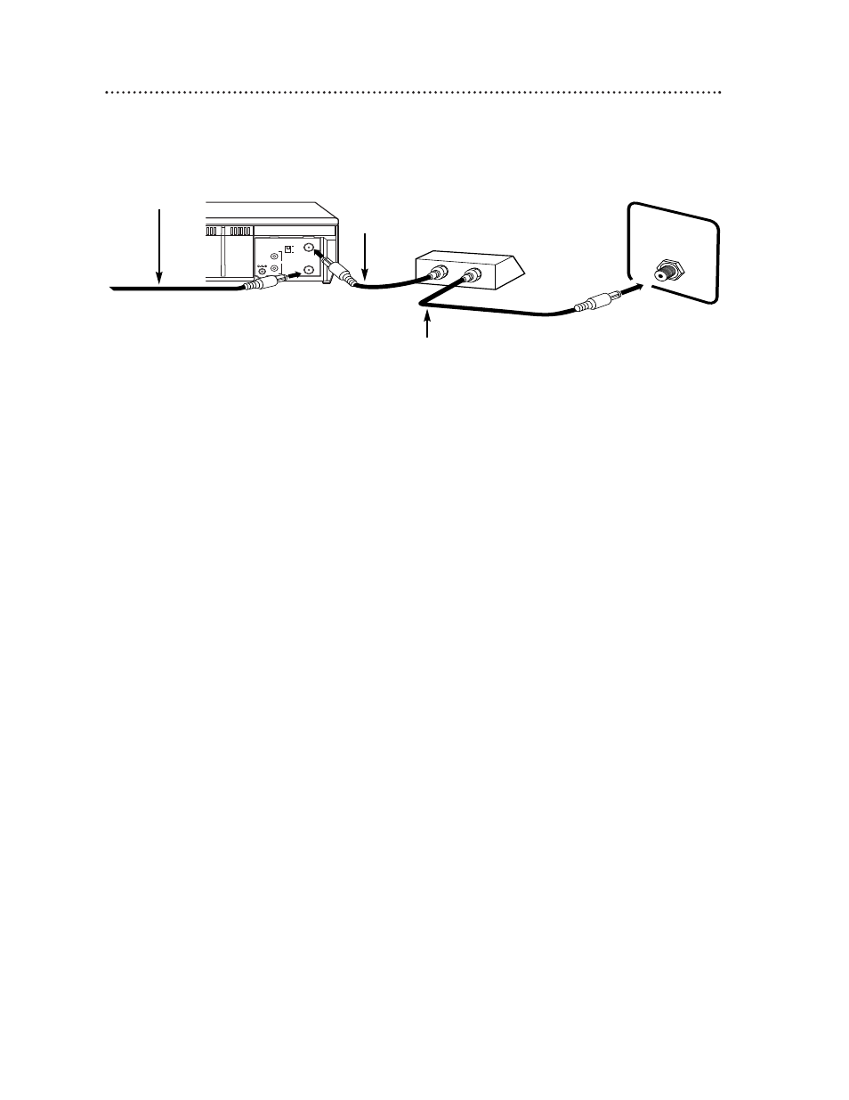 Hookups with a cable box (cont’d) 9 | Philips Magnavox VPA115AT User Manual | Page 9 / 24