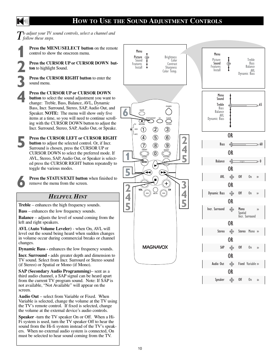 Philips Magnavox 27MS5402/17 User Manual | Page 10 / 40