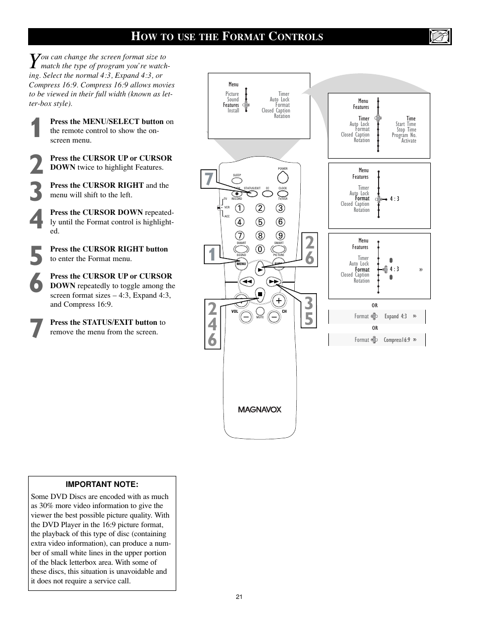 Philips Magnavox 27MS5402/17 User Manual | Page 21 / 40