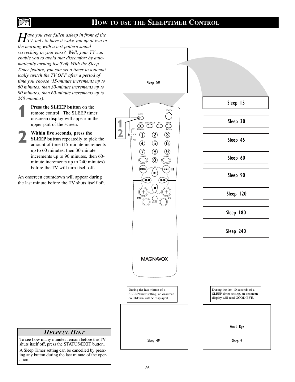 Philips Magnavox 27MS5402/17 User Manual | Page 26 / 40