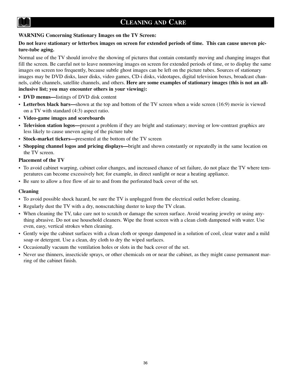 Philips Magnavox 27MS5402/17 User Manual | Page 36 / 40