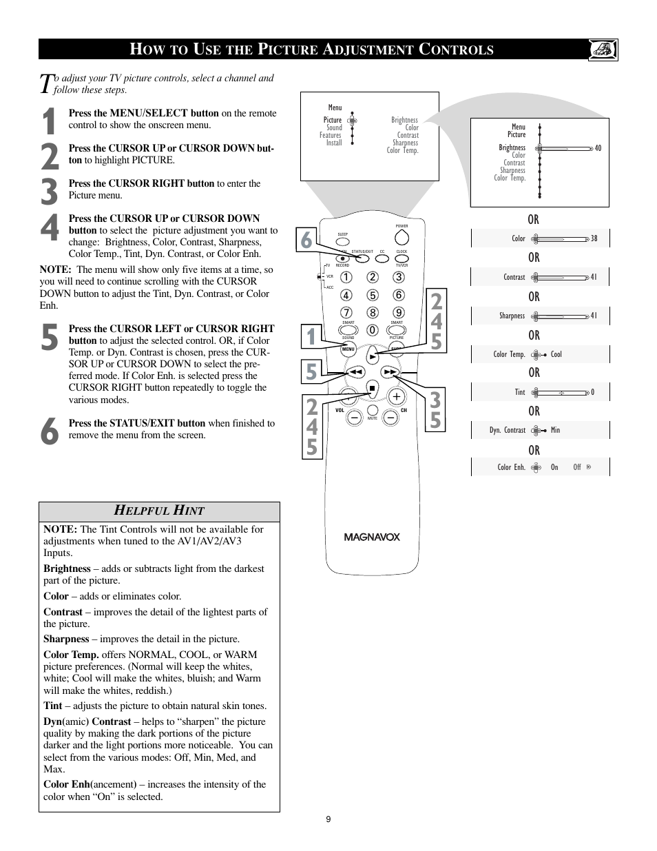 Philips Magnavox 27MS5402/17 User Manual | Page 9 / 40