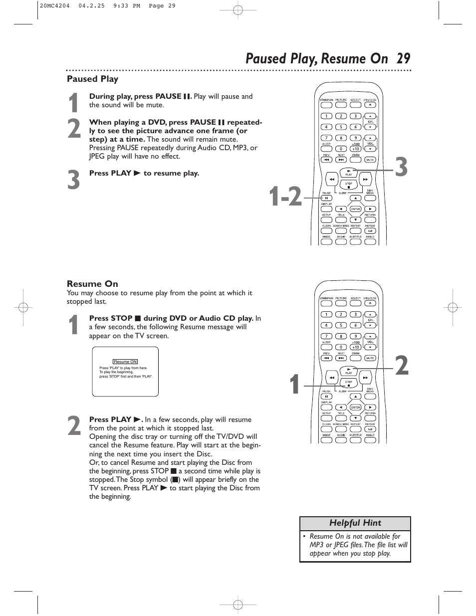 Philips Magnavox 20MC4204/17 User Manual | Page 29 / 48