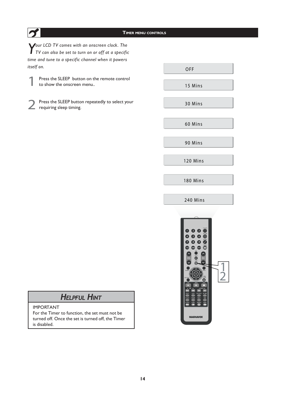 Philips Magnavox 251W Series User Manual | Page 14 / 53
