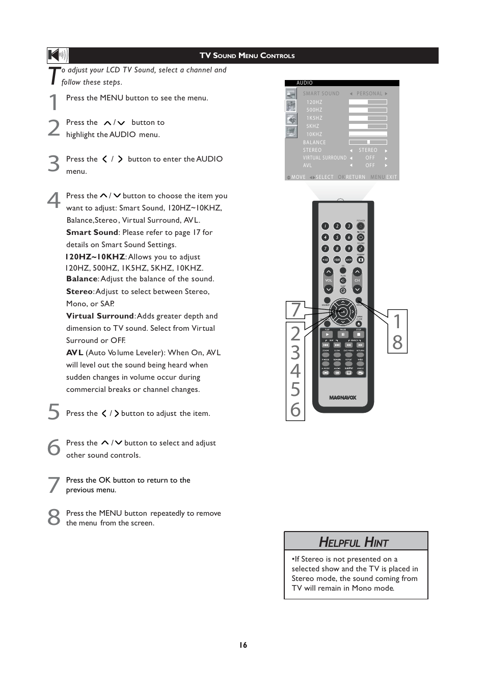Philips Magnavox 251W Series User Manual | Page 16 / 53