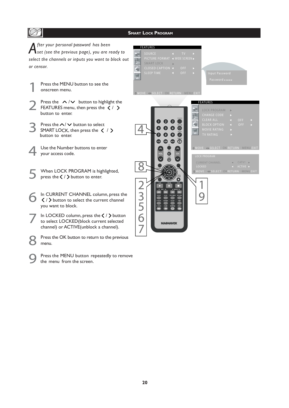 Philips Magnavox 251W Series User Manual | Page 20 / 53