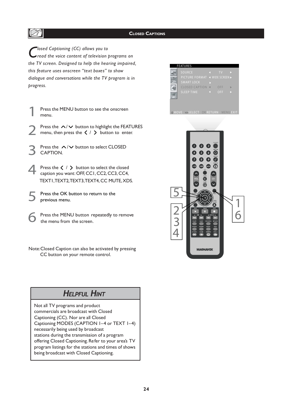 Philips Magnavox 251W Series User Manual | Page 24 / 53