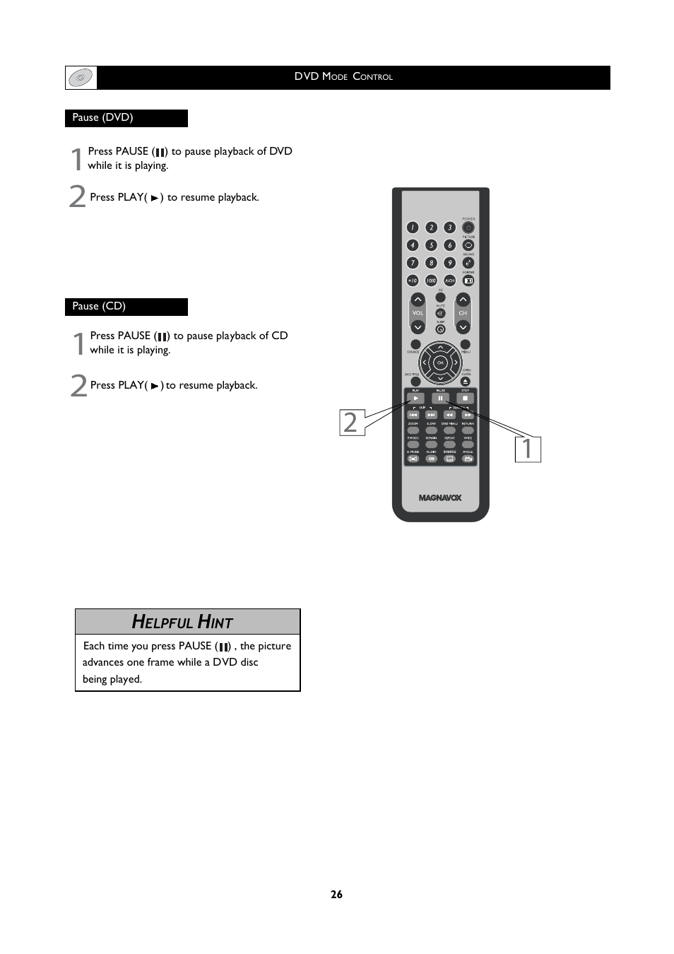 Philips Magnavox 251W Series User Manual | Page 26 / 53