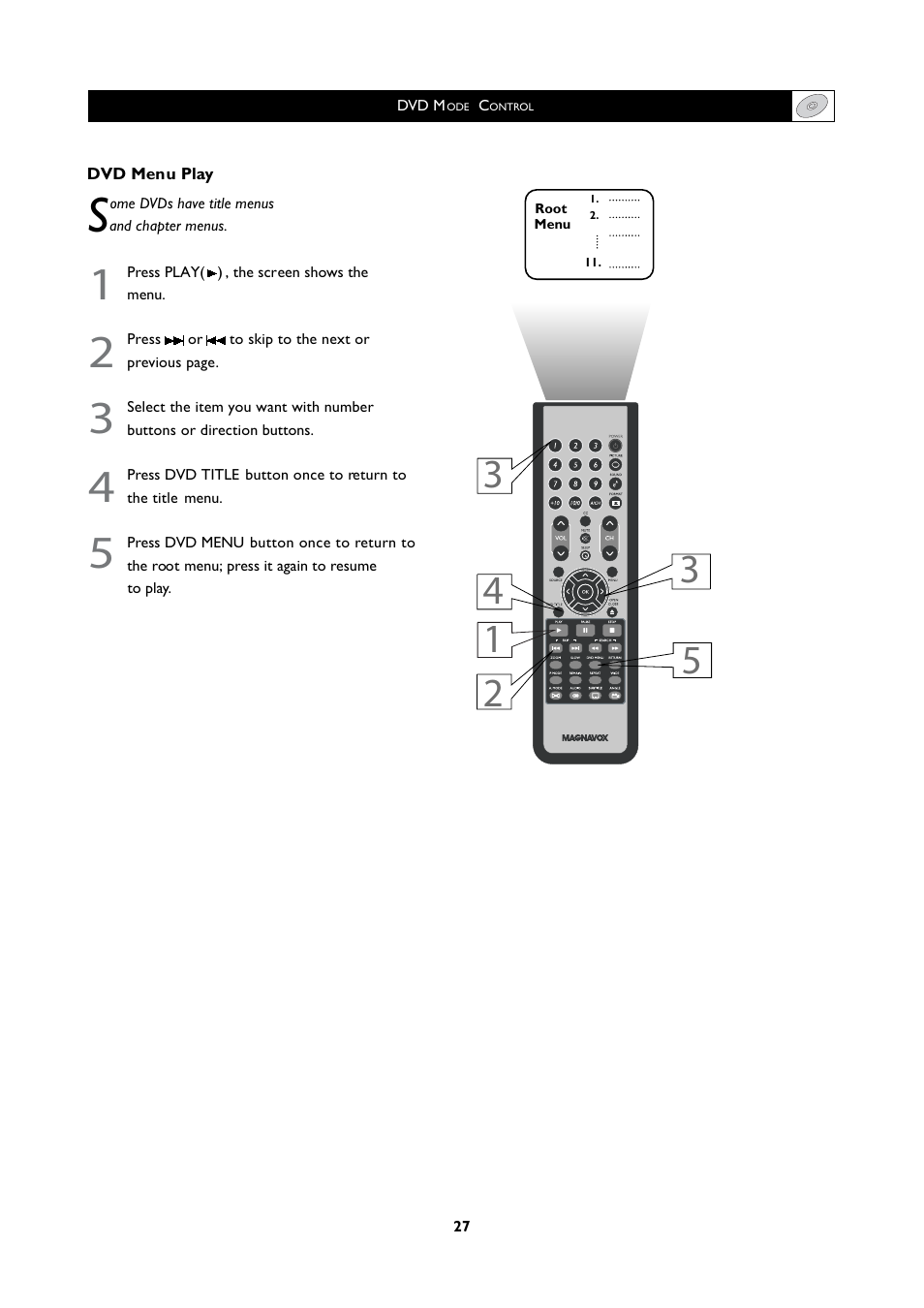 Philips Magnavox 251W Series User Manual | Page 27 / 53