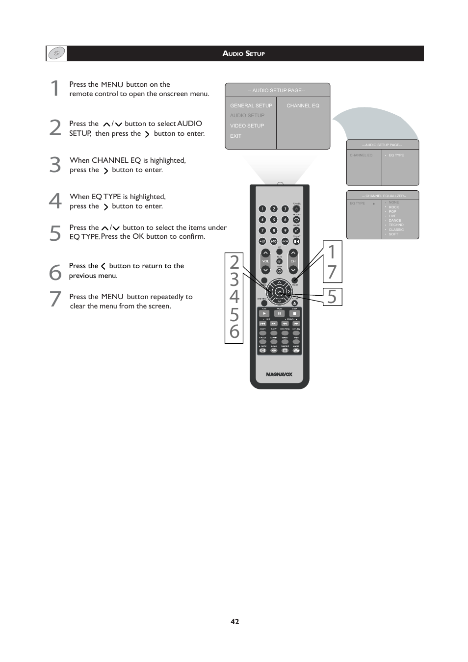 Philips Magnavox 251W Series User Manual | Page 42 / 53