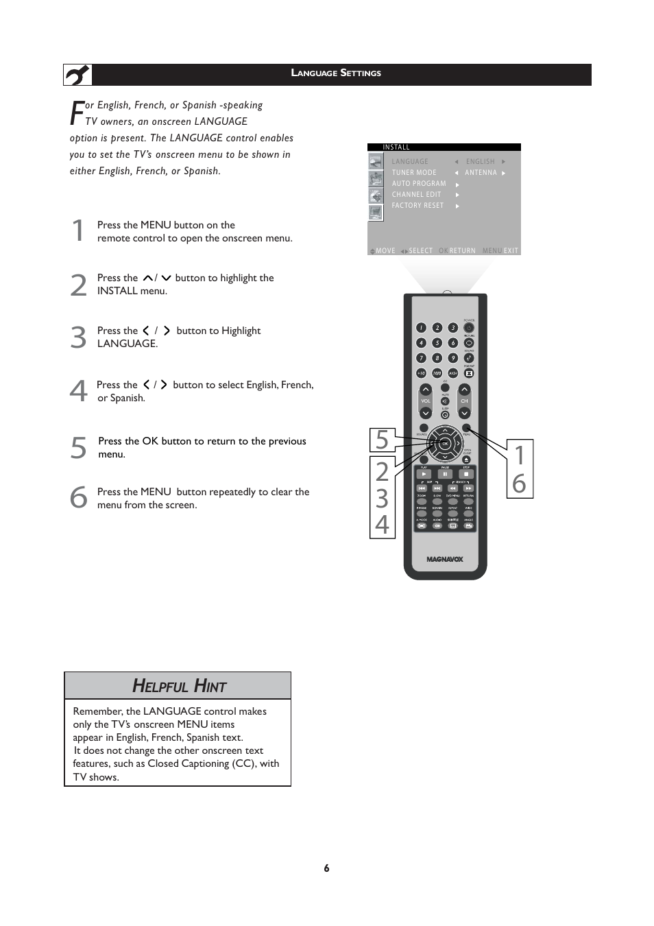 Philips Magnavox 251W Series User Manual | Page 6 / 53