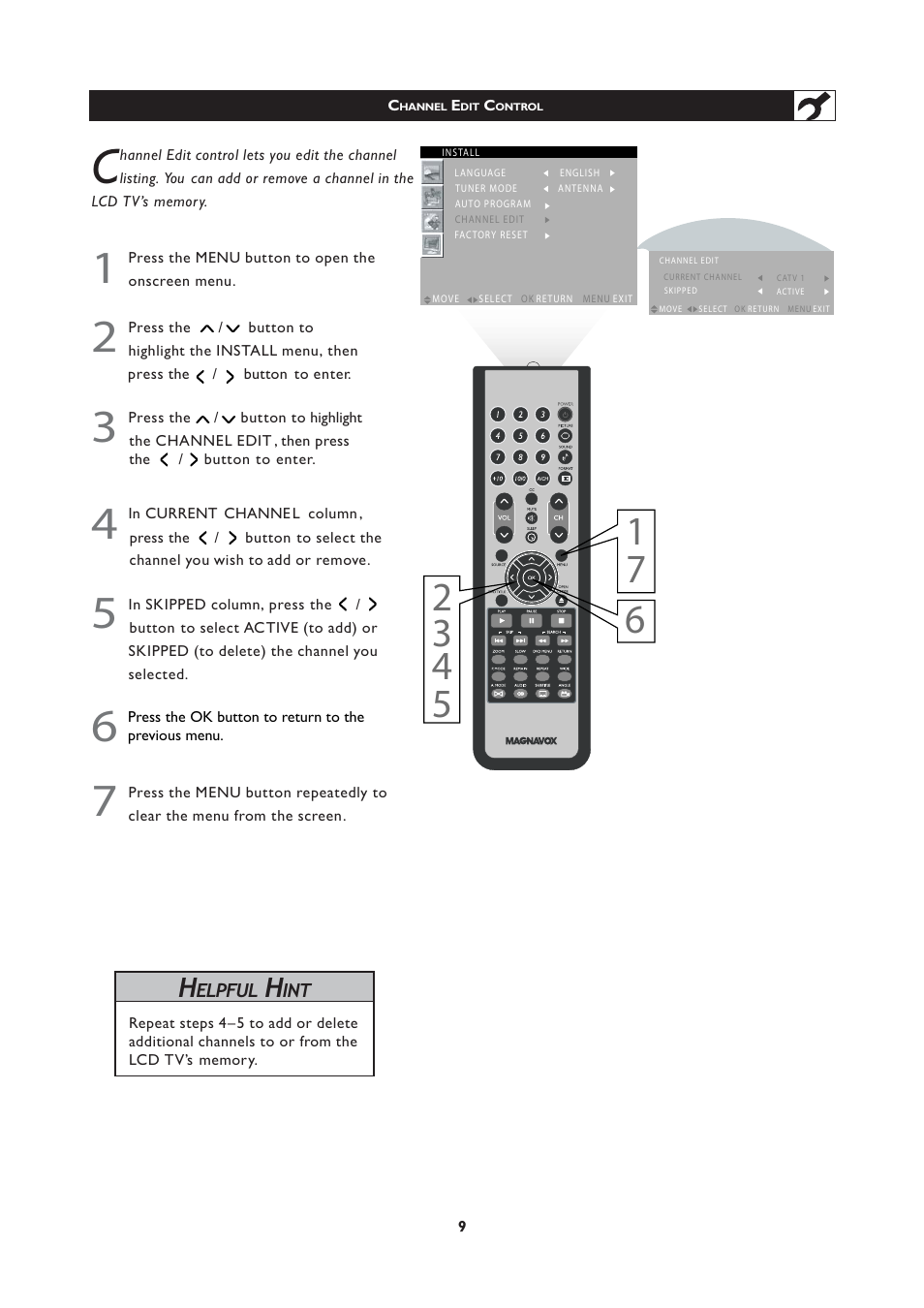 Philips Magnavox 251W Series User Manual | Page 9 / 53